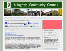 Tablet Screenshot of milngavie.org